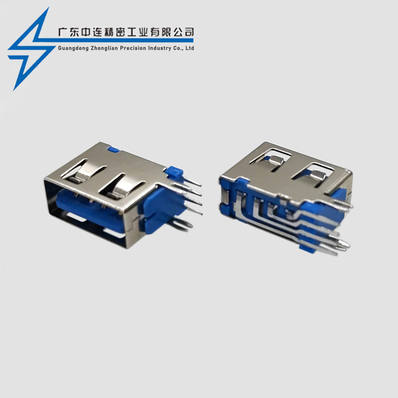 AF side plug short body 10.0 straight edge middle footless PBT blue