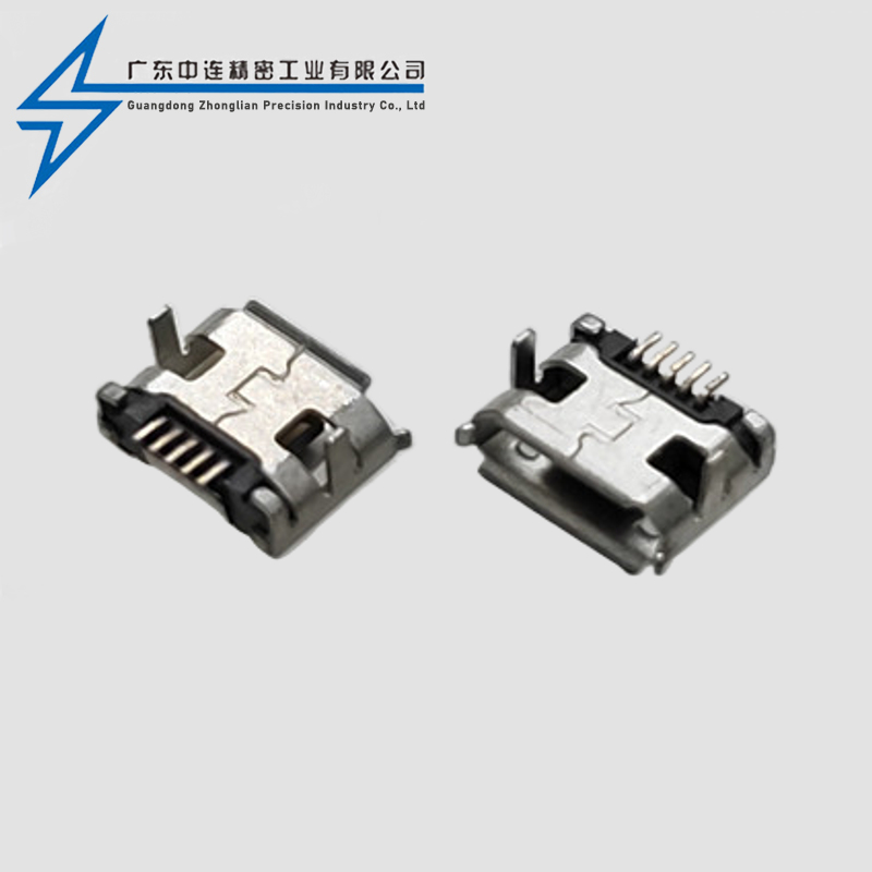 MICRO female socket pin spacing 7.2 column free rolled edge nickel plating