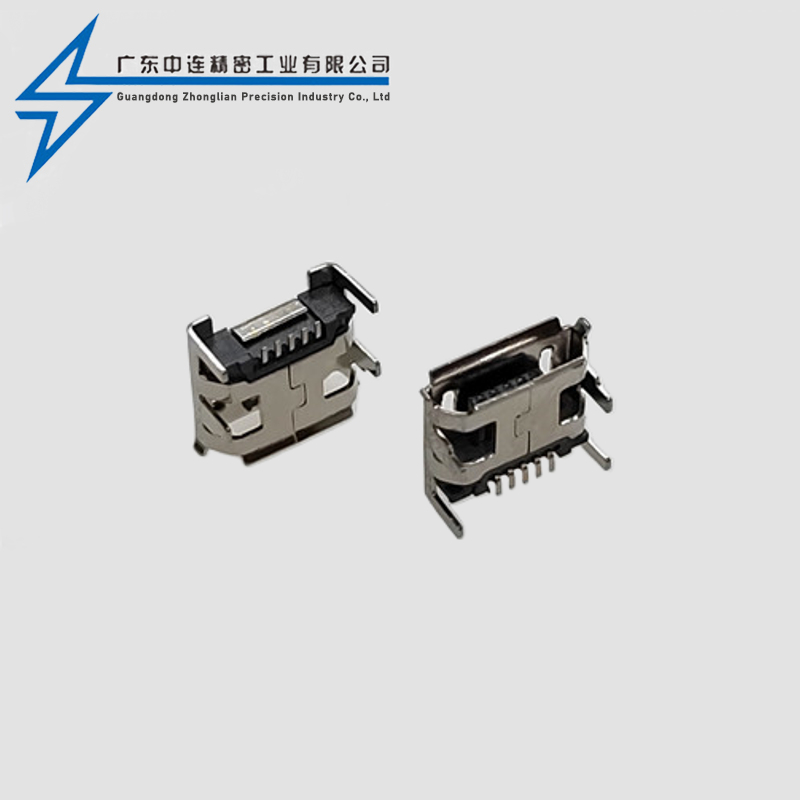 MICRO female four legged plug-in board with rolled edges and short legs