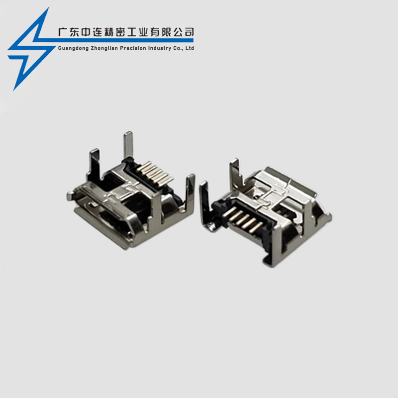 MICRO female four legged plug-in board with rolled edges and extended legs