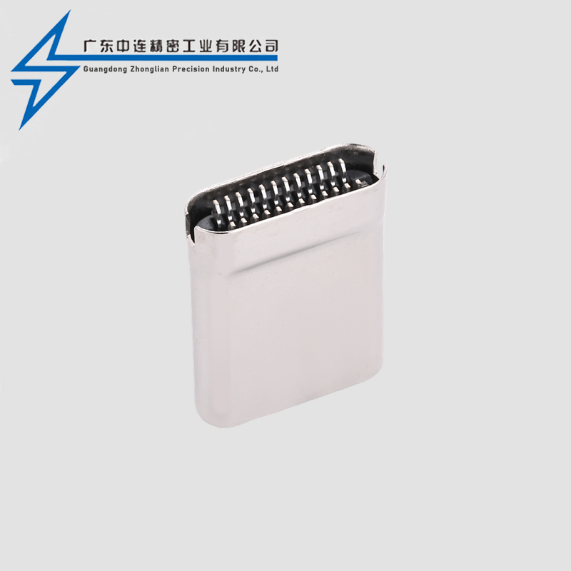 TYPE C Male 24P Clamp Stretch Pin Single Head