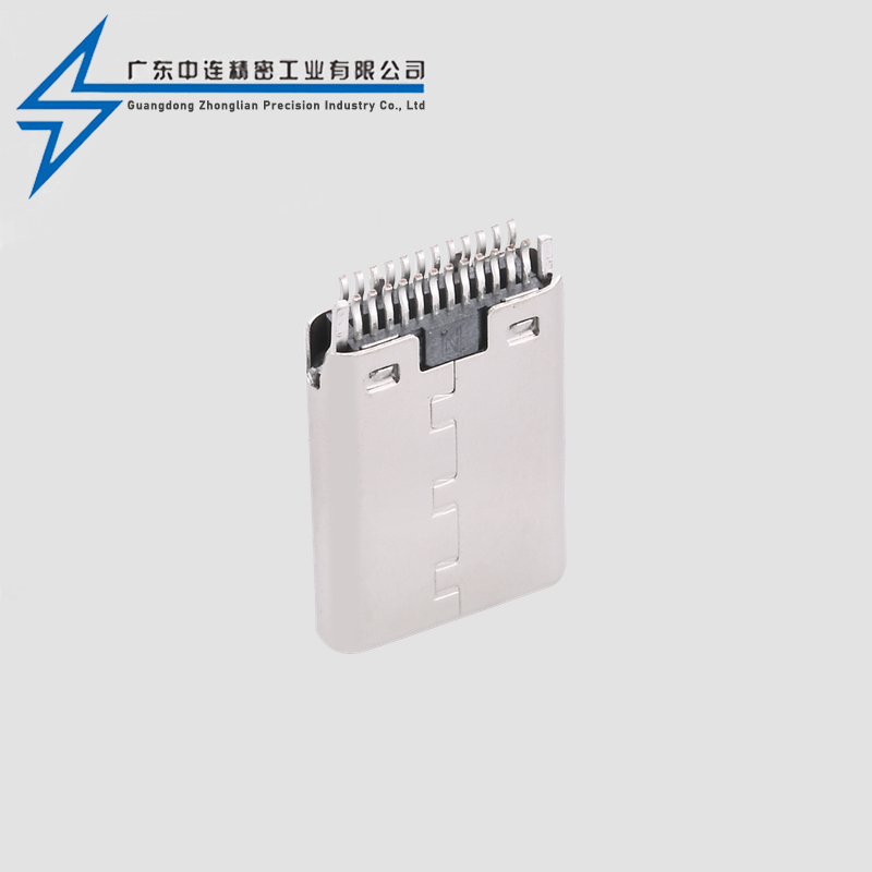 TYPE C male 24P clamp plate riveting 11.5L