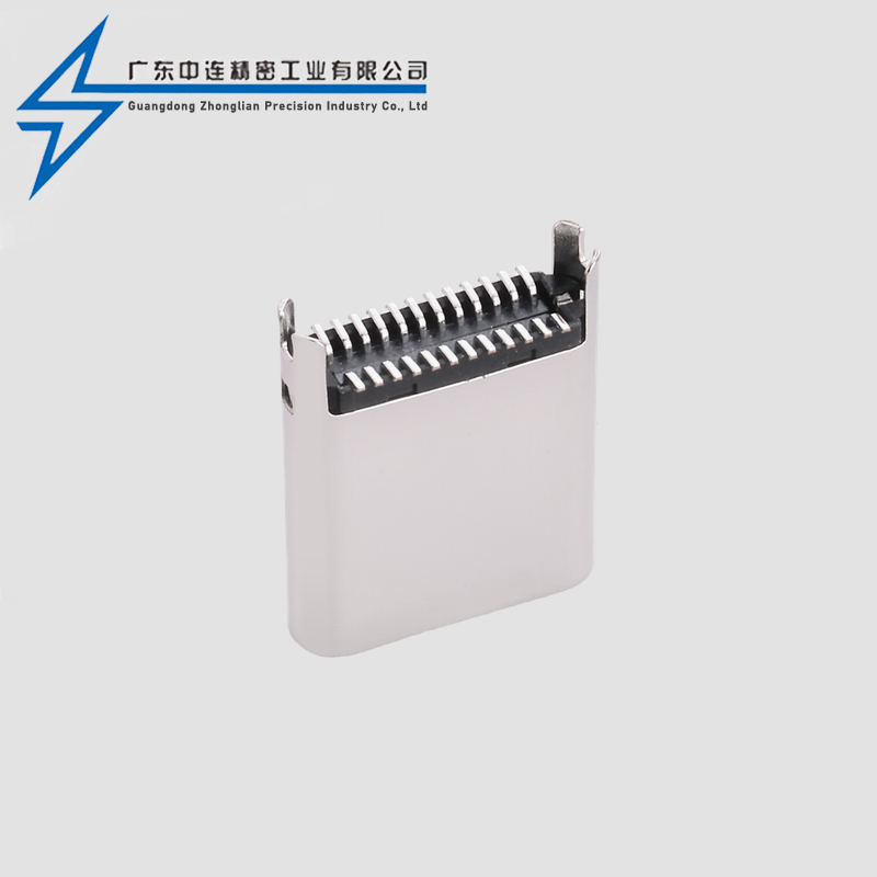 TYPE C Male 24P Stand up Adhesive 8.8H