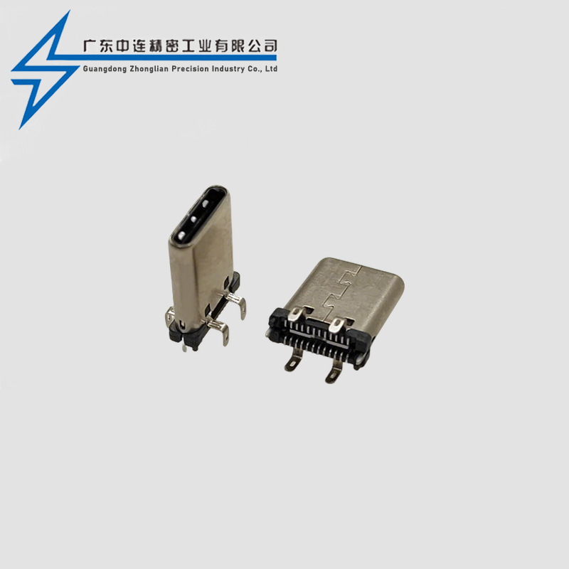 TYPE C Male 24P Upright 4 Legs