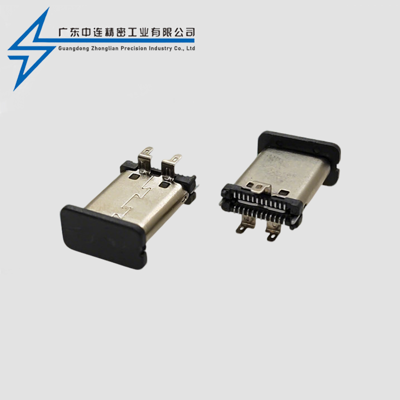 TYPE C Male 24P Upright 3-Leg