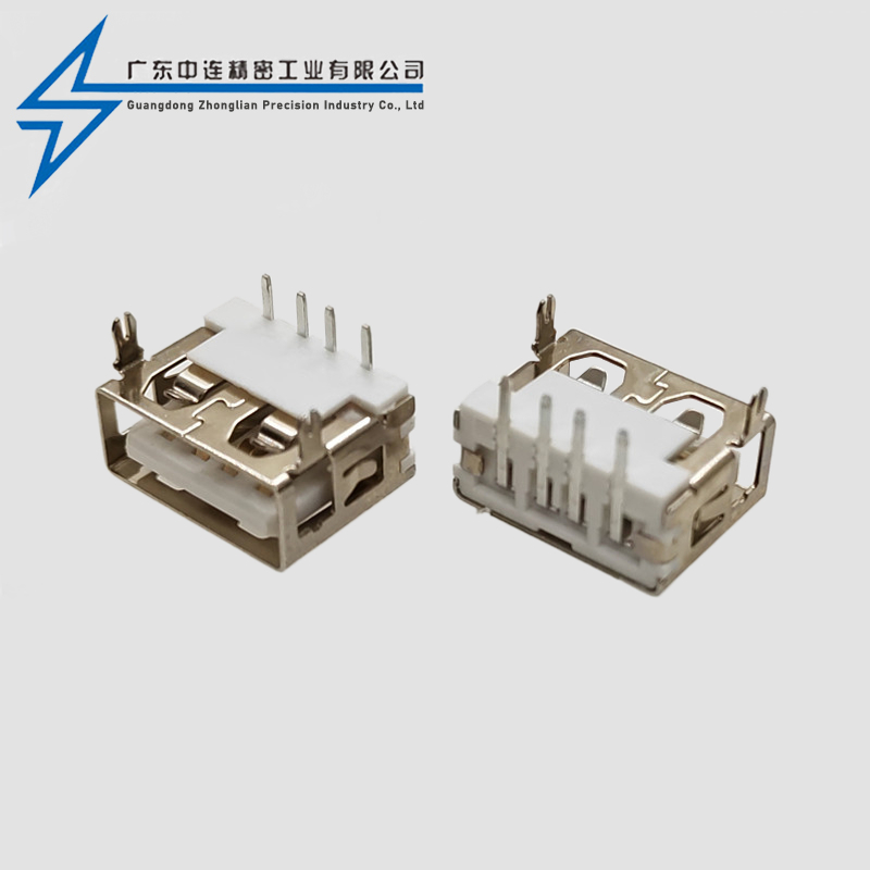 AF Short Body 10.0 Front Insertion and Rear Insertion Straight Edge 6.3H Earless PBT White