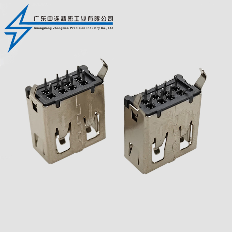 AF180 degree direct insertion double-sided plug 14.0L
