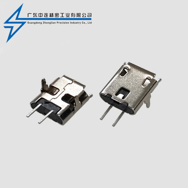 MICRO female seat 2P 180 degree rolled edge