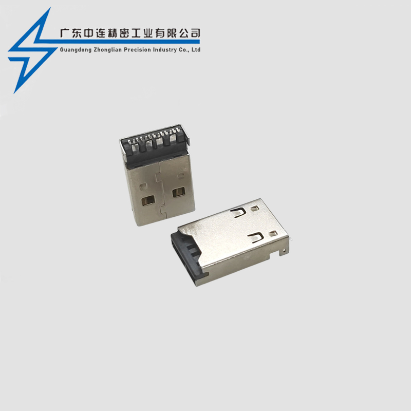 A male+TF card holder 2-in-1 LCP gray adhesive