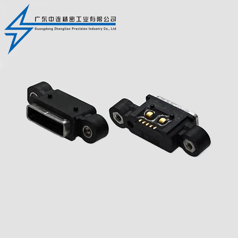MICRO female seat AB type screw hole waterproof version
