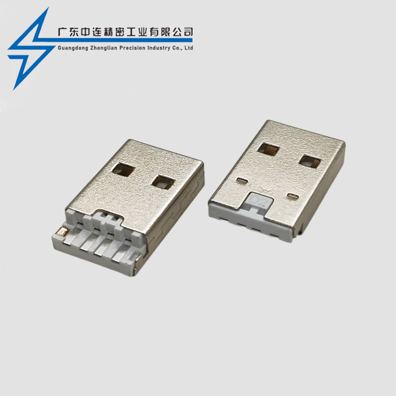 A short body solder wire double-sided plug DB model