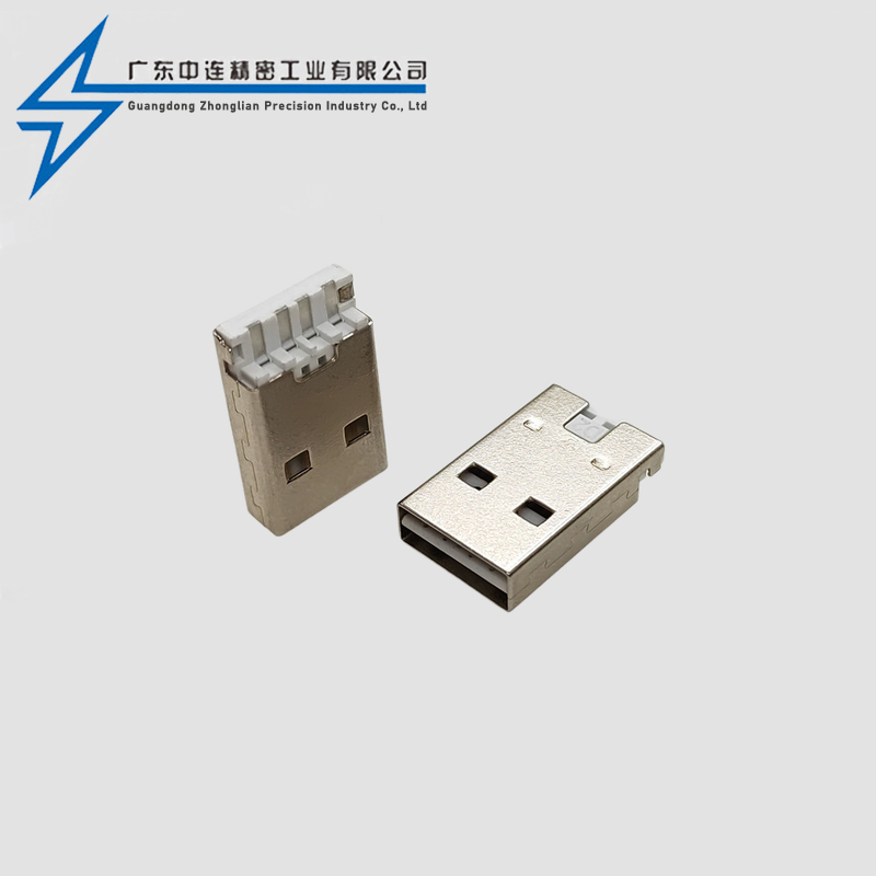 A short body solder wire double-sided plug DB model