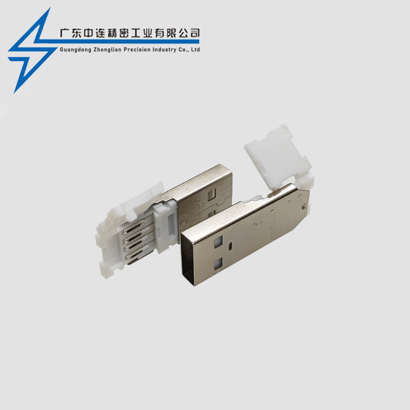 A male welding wire folding headless