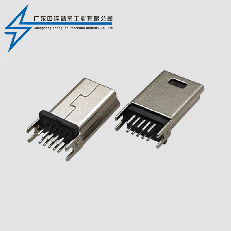 MINI male head double-sided plug 10PIN