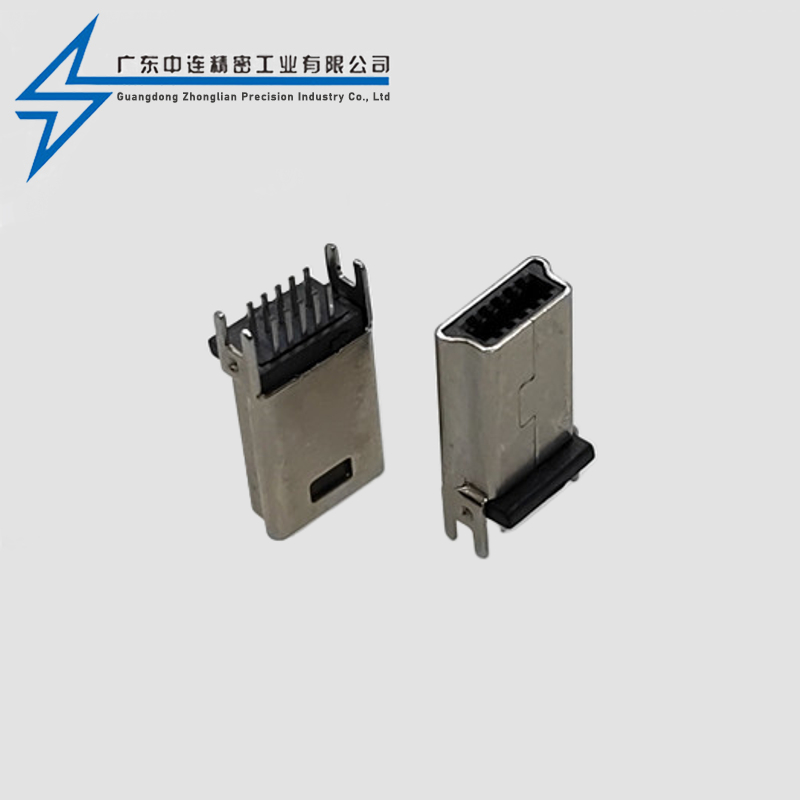 MINI male head double-sided plug 10PIN