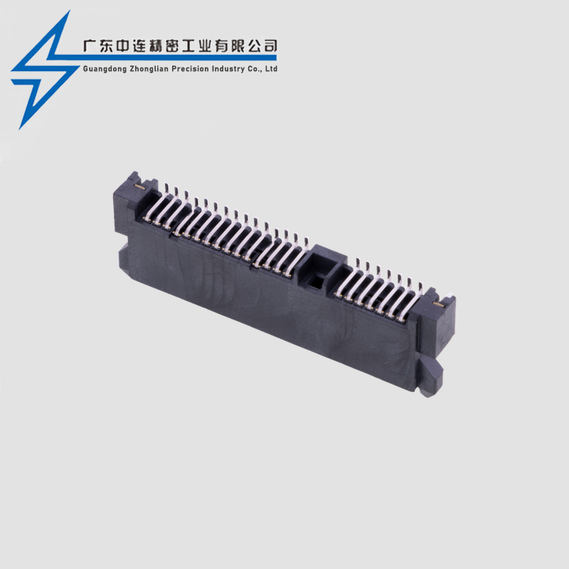 SATA7+15P5.0 board SMT2.08-hole fish fork LCP material