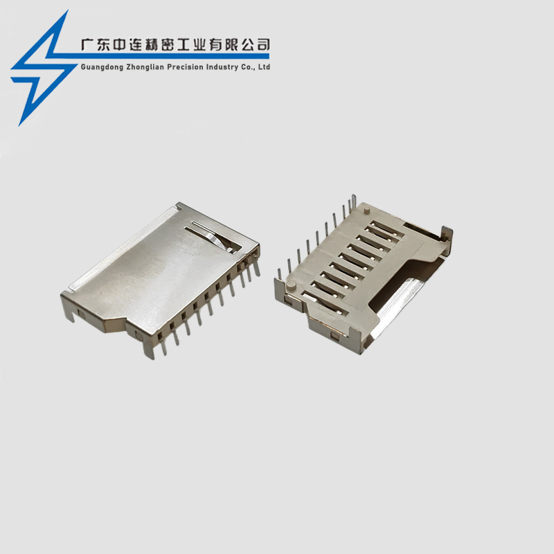 SD short card socket plug board