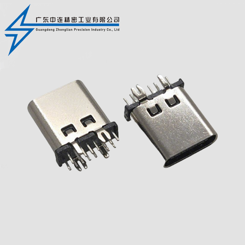 TYPE C female seat 16P10.0 straight insertion