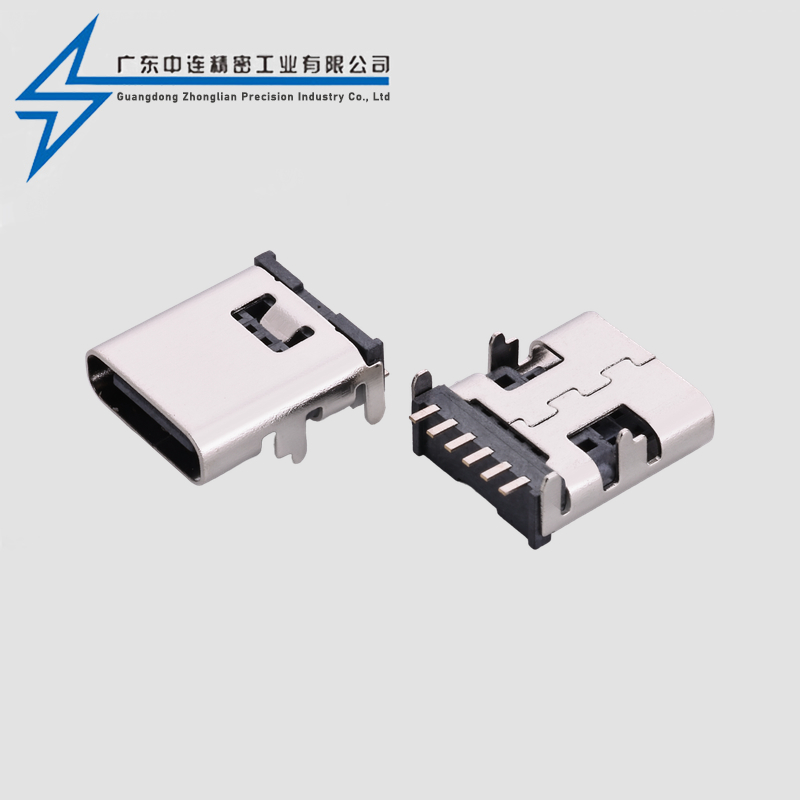 Type C female seat 6P board smt8.0-8.35-10.0-12.0