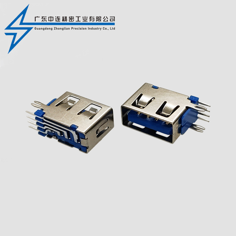 AF side plug short body 10.0 straight edge middle footless PBT blue
