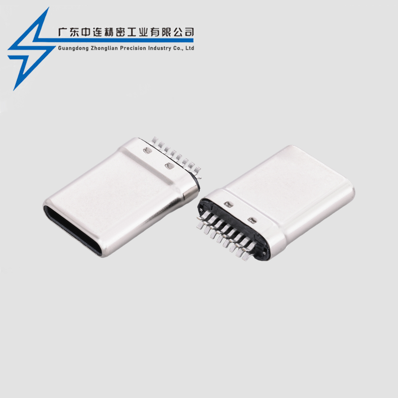 TYPE C Male Head 16P Splint Stretch Sheath Single Head