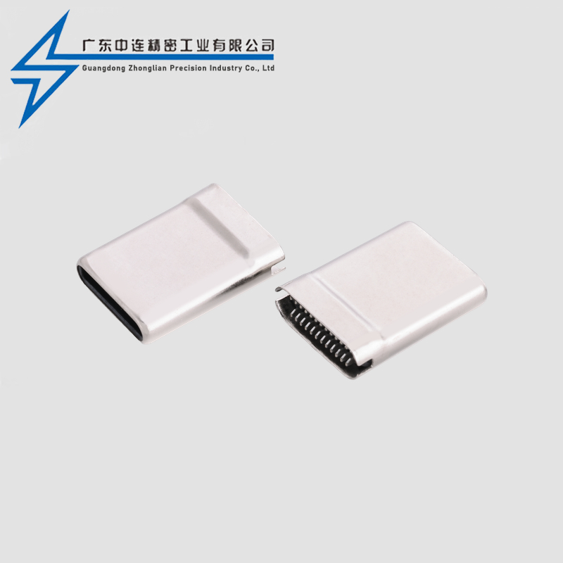 TYPE C Male 24P Clamp Stretch Pin Single Head