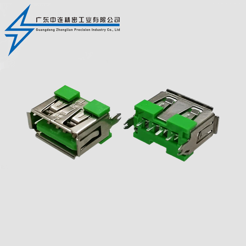 AF180 degree straight insertion short body 10.0 rolled edge green adhesive