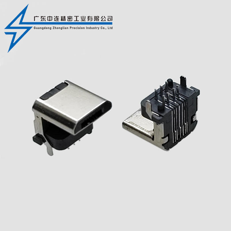MICRO male 7PIN with column pad height plug board