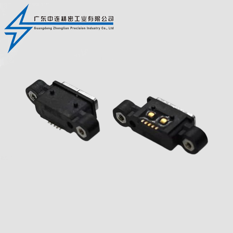 MICRO female seat AB type screw hole waterproof version