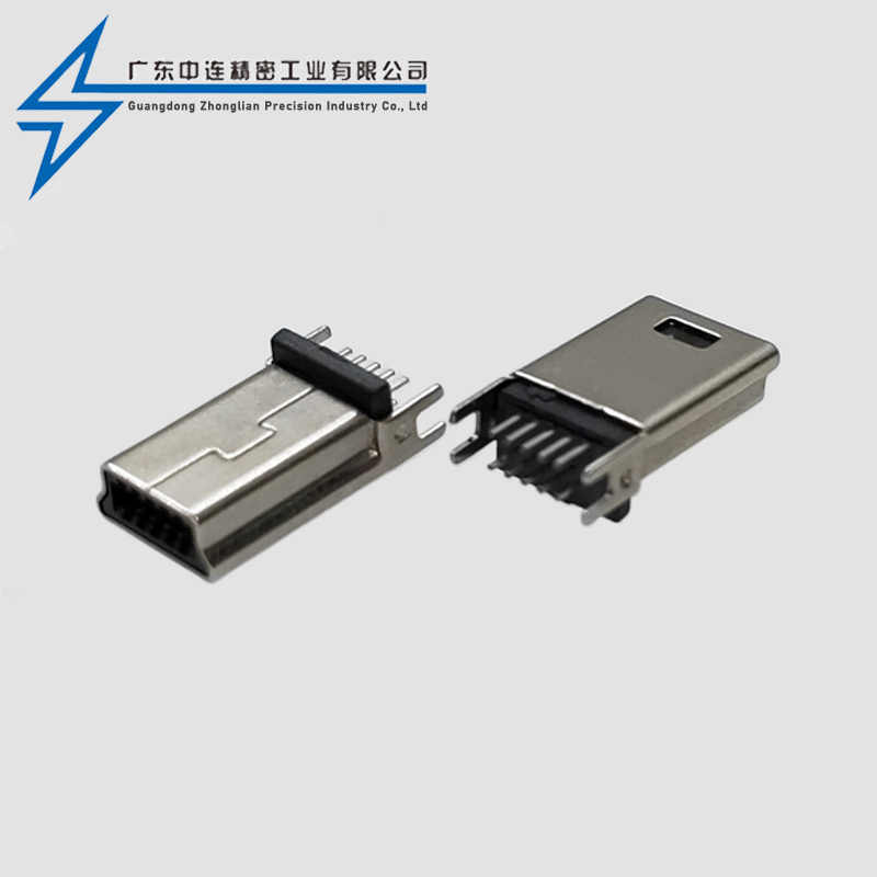 MINI male head double-sided plug 10PIN