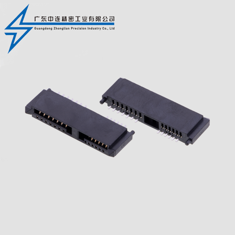 SATA7+6P female seat 180 degrees H7.0