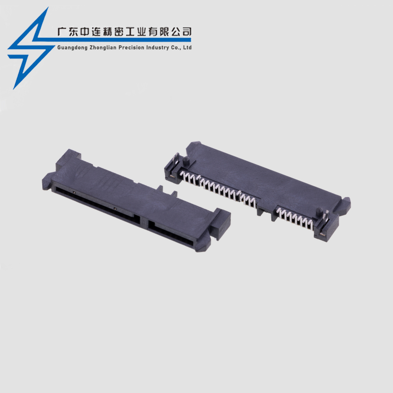 SATA7+15PH4.2 board SMT2.08-hole fish fork non convex SHK dedicated terminal