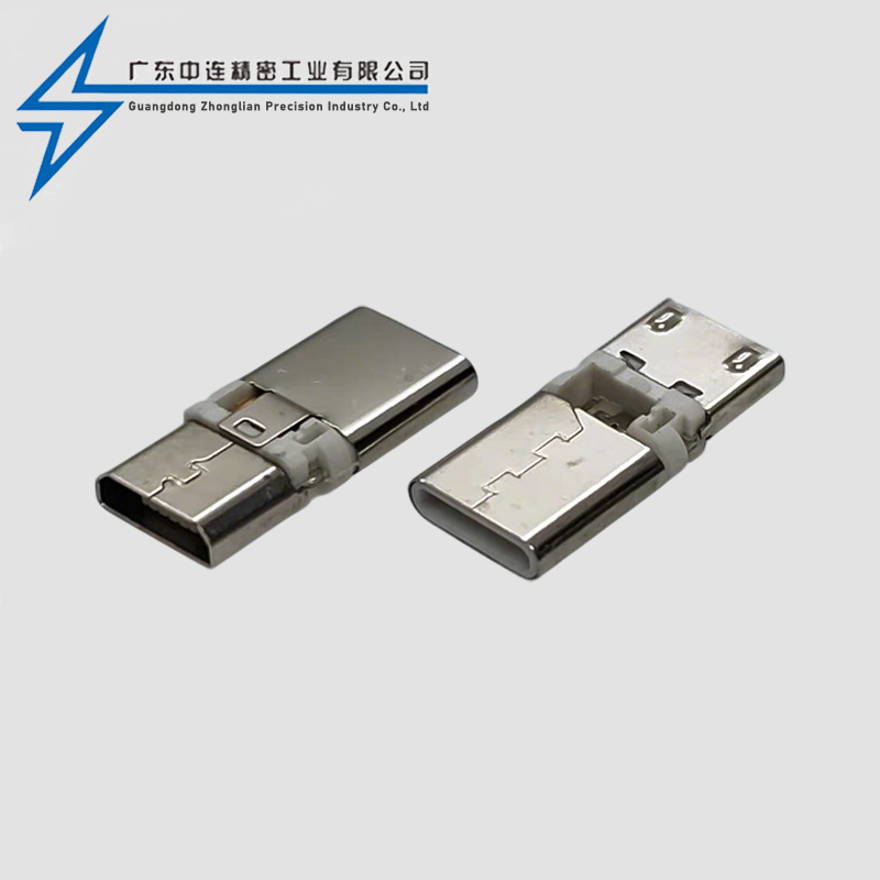 MICRO female to TYPE C revolving joint simple version