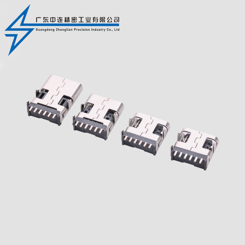 Type C female seat 6P board smt8.0-8.35-10.0-12.0