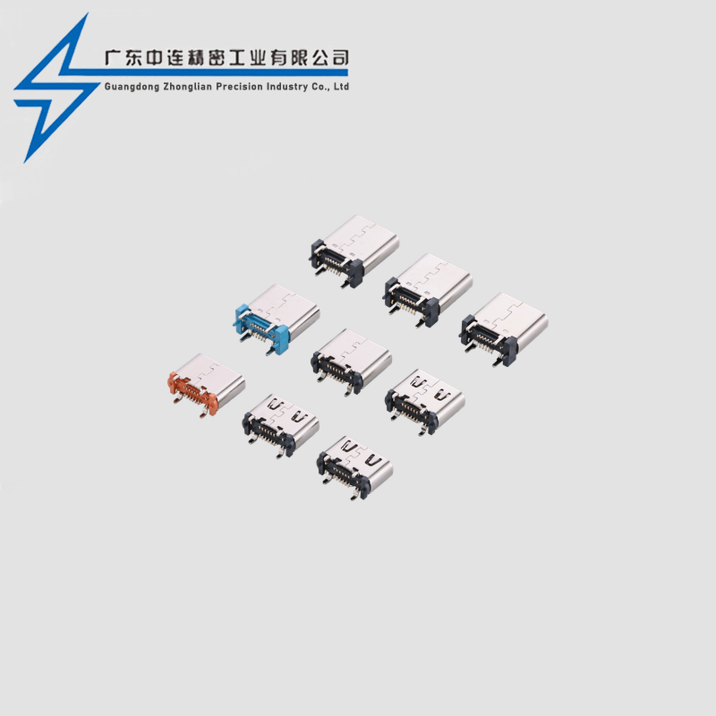 TYPE C female seat 16P upright sticker 5.5-6.5-6.8-7.4-8.8-9.3-10-10.5